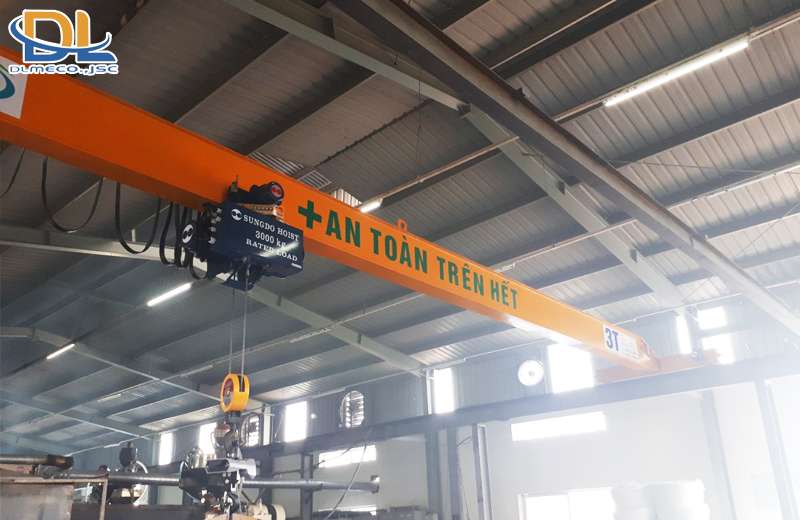 Cầu trục dầm đôi 3 tấn