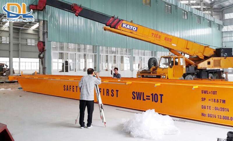 Cầu trục dầm đơn 10 tấn